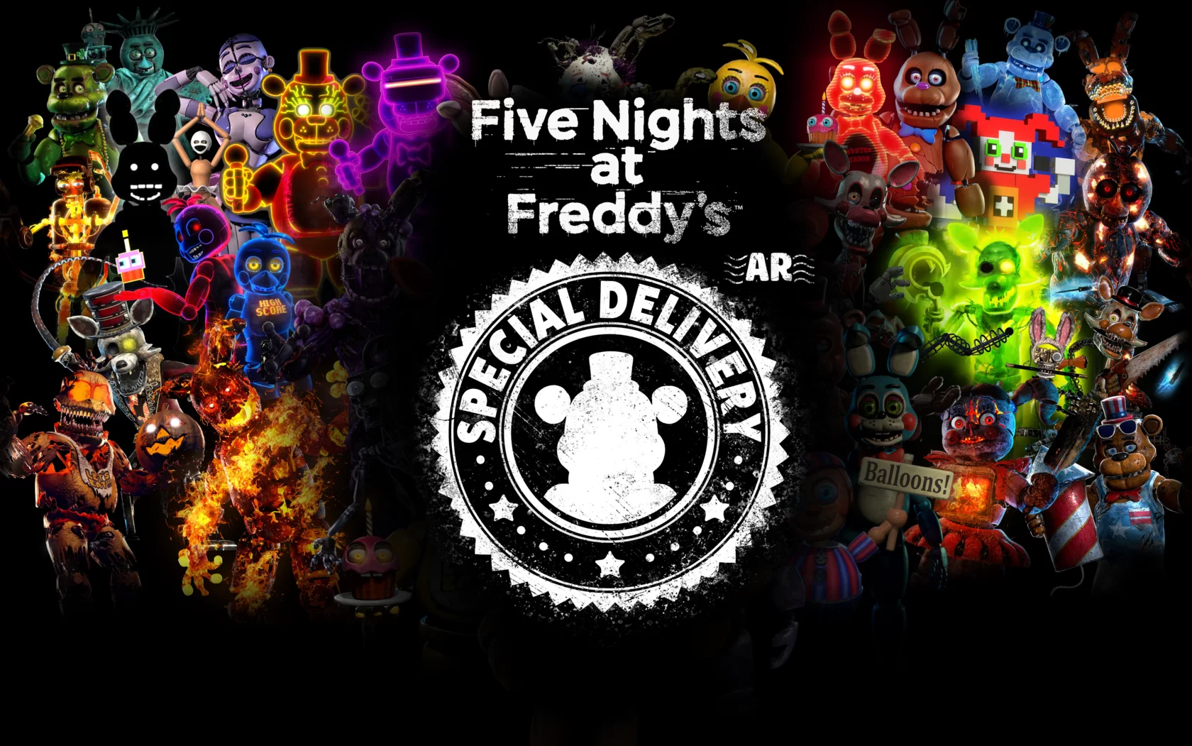 Five Nights At Freddys AR Wallpaper 2 by GareBearArt1 on DeviantArt