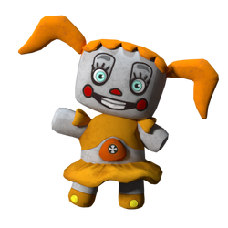 I've just find out in a fnaf discord server that Toy Bunny appears without  his guitar in Fnaf 2 for mobile. I checked out the wiki for a clearer photo  but it