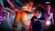 The Playstation Store display image featuring Glamrock Freddy.