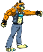 Freddy's attack sprite.