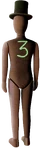 The Number 3 Mannequin.