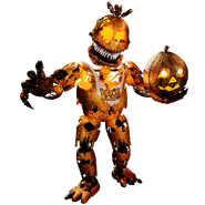 An alternate version of Jack-O-Chica's render without the glowing orbs in her eye sockets.