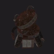 Candy Cadet's idle animation whilst deactivated in RUIN.