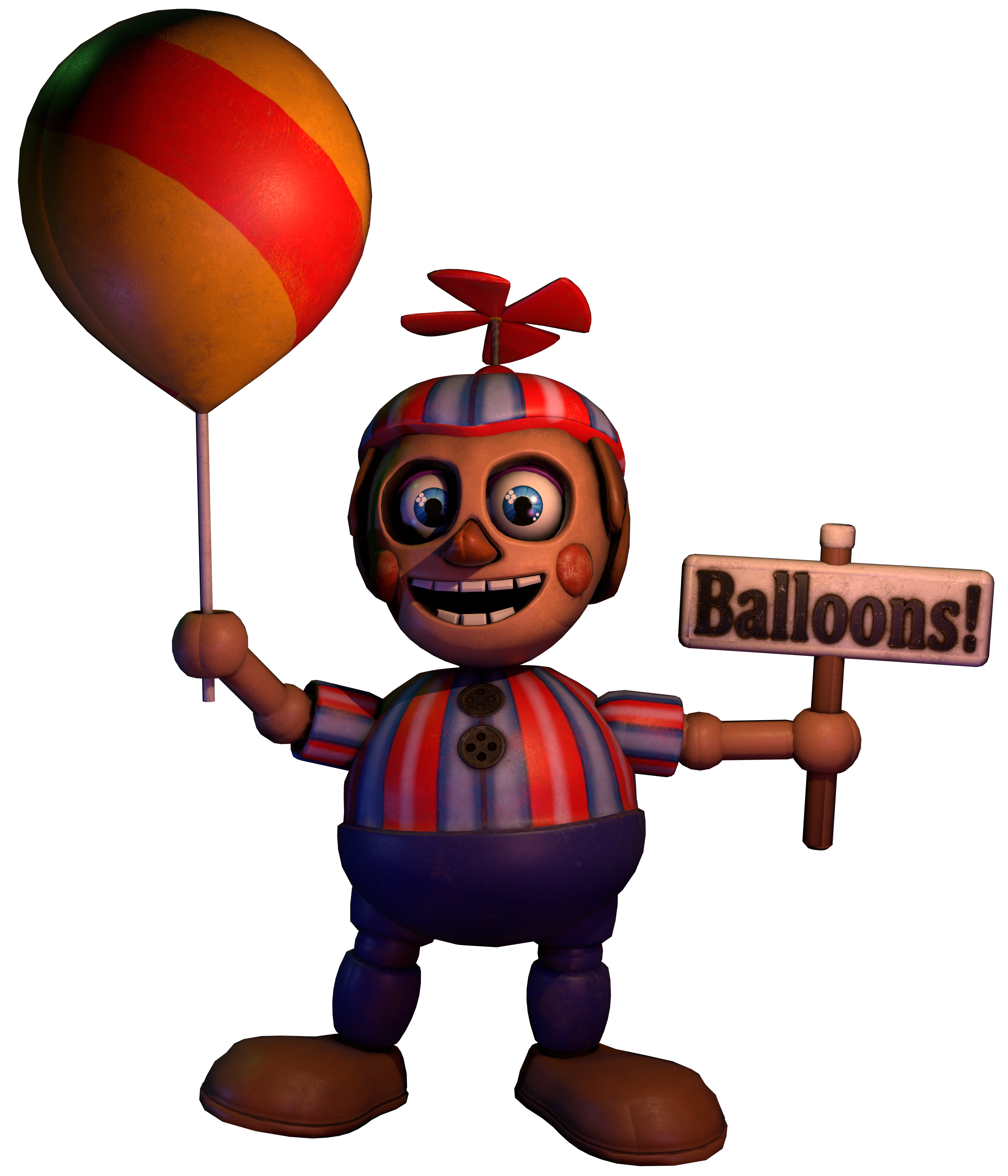 QUIZ FNAF/Nível Balloon Boy<- (muito facil)