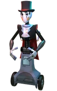An alternate render of the Magician Bot.