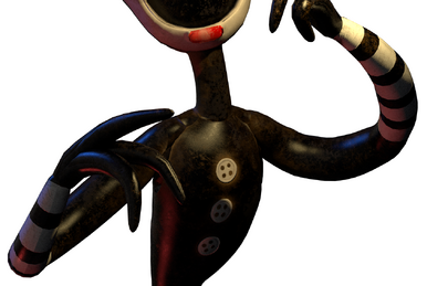 The Puppet Model - Marionette Fnaf - Free PNG Download - PngKit