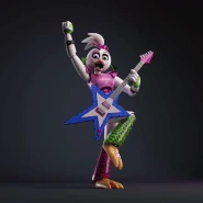 A turn-around of Glamrock Chica.