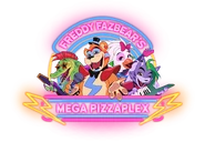 The Pizzaplex Logo with the Glamrocks.