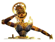 An official shop render of Clockwork Ballora.