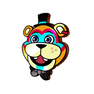 Glamrock Freddy's magnet.