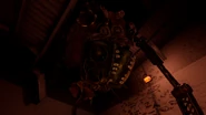 Busted Big Top seen in-game.