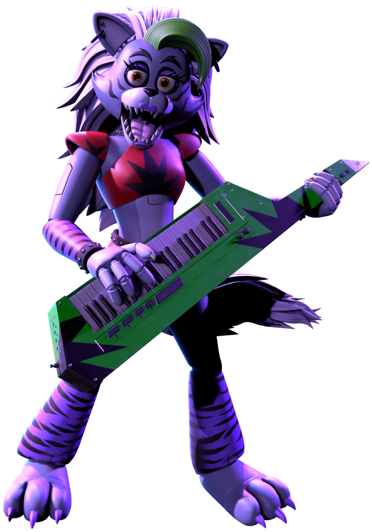 Glamrock chica & roxy wolf fnaf SB five nights at freddy's