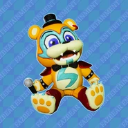The Prize Icon for Glamrock Freddy's plush.