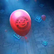 Freddy seen on a balloon in an update teaser.