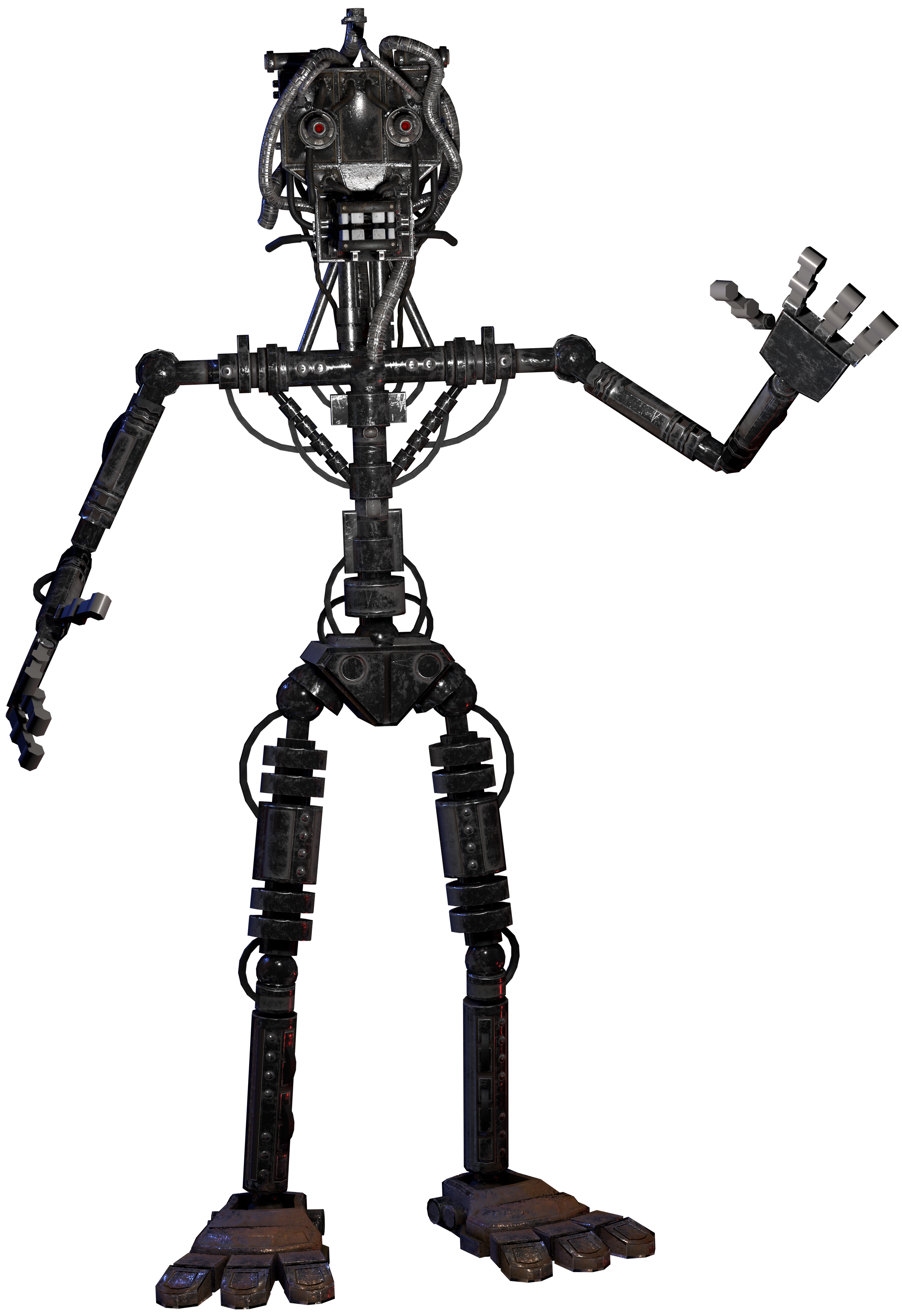 FNAF Movie Updates on X: Endoskeleton in Five Nights at Freddy's