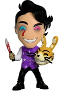 Glitchtrap's cameo in the Dawko figure.