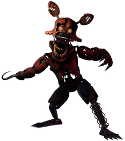 Fnaf 4 Nightmare Foxy - online puzzle