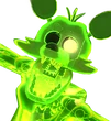 Alpine ui plushsuit radioactive foxy