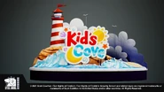 A reference image of a Kid's Cove sign.