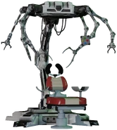 A render of Glamrock Freddy's repair chair.