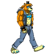 Freddy's walking animation.