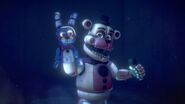 The thumbnail to Illumix's teaser video for Funtime Freddy & Bon-Bon.