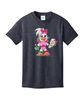 A shirt featuring a mini Chica.