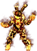 Damaged-Flaming-Springtrap-with flames