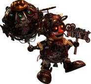 A render of Jetpack BB with his glasses off.