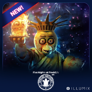 Liberty Chica's teaser featuring Torch Cupcake.