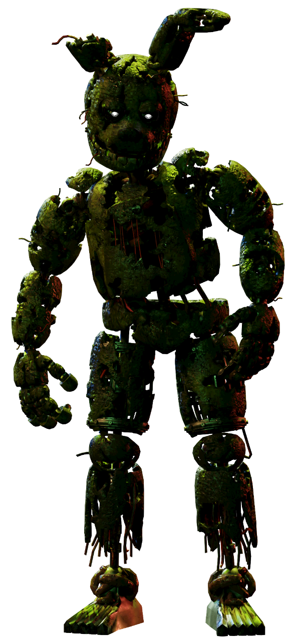 Springtrap Triple A Fazbear Wiki Fandom - play as the new fnaf vr spring bonnie animatronic roblox