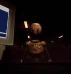 NightmareBotLurk.gif (5.49 MB) A Nightmare Bot lurking outside the Fizzy Faz office.