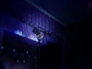 Moon's easteregg of appearing on the stage in Rockstar Row.