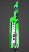 A reference image of Roxy's keytar.
