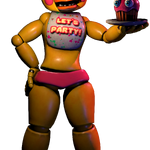 DINO2️⃣0️⃣🅱RYAN on X: FNAF 2 Ladies Night: Withered Chica (I know what  Chica does not go out in the hall  but at least it is more original xd)  #FNAF #fnafart #Witheredchica #
