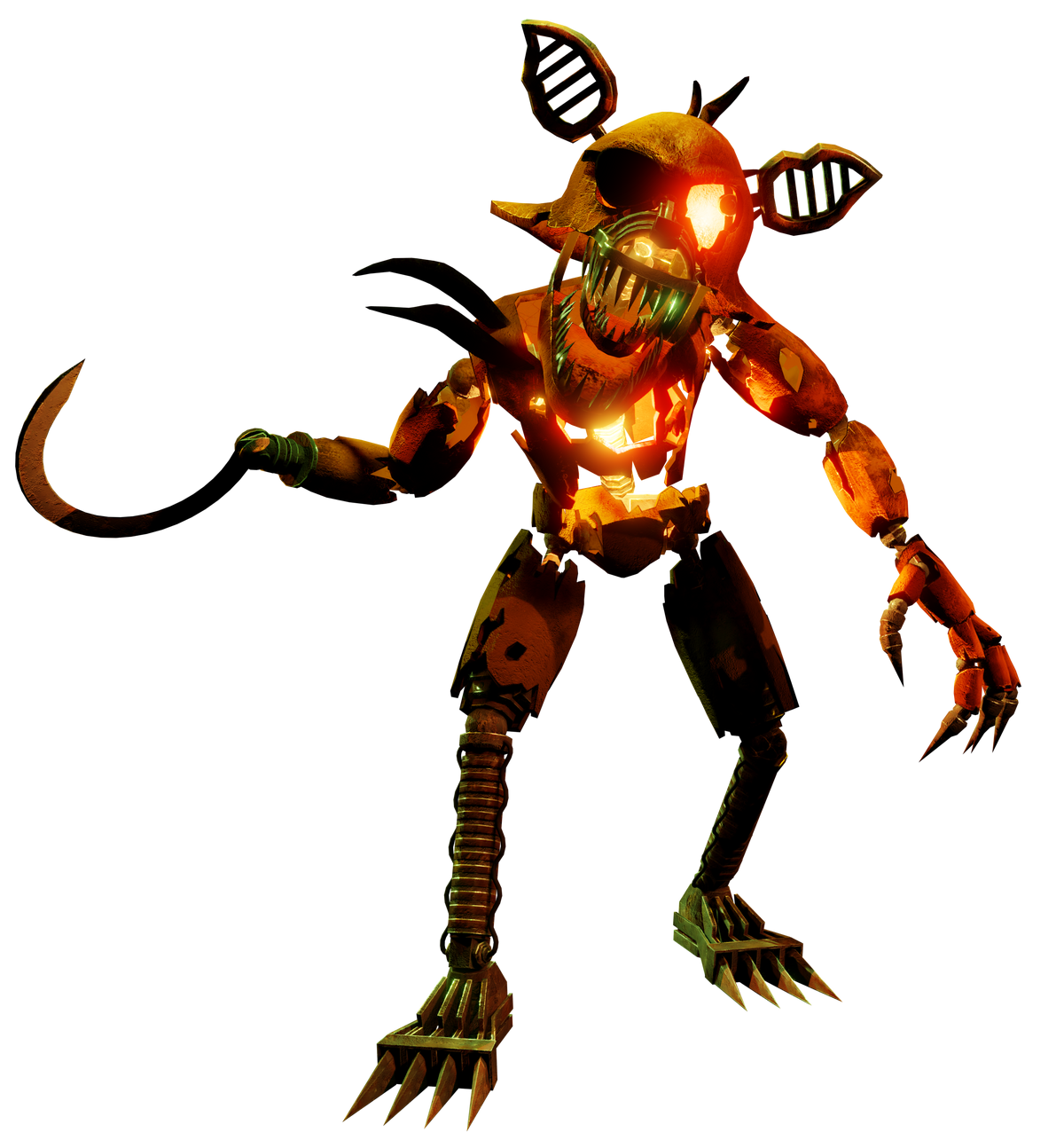 Foxy's Animatronic Caught Fire on the Five Nights at Freddy's Set