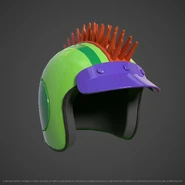 A reference image of the Monty racing helmet.