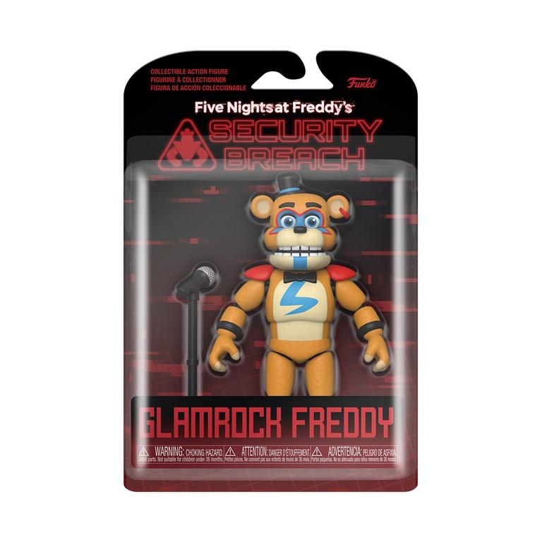 GLAMROCK FREDDY FAZBEAR figure 8 FNAF Five Nights at Freddy's