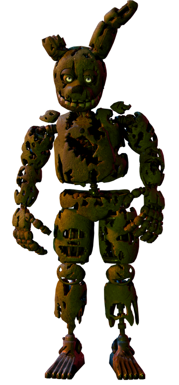 SpringTrap(Quase tudo sobre esse animatronic), Wiki