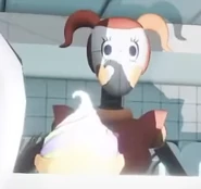 An Attendant Bot seen in-game.