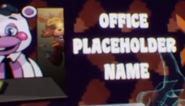 A level menu with "Office Place Holder Name" on it.