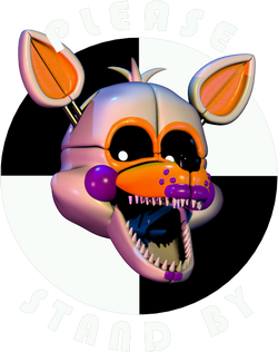 Five Nights at Freddy's Please Stand by Funtime Lolbit Edible Cake