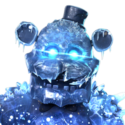 3D file FNAF / FIVE NIGHTS AT FREDDY'S Freddy Frost Bear Black Ice