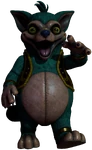 LemurMascotKaijuRender