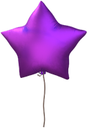 Purple Star Ballooon Scrapped