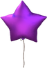 Purple Star Ballooon Scrapped