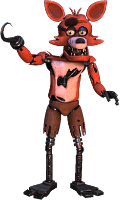 Withered Foxy, Triple A Fazbear Wiki