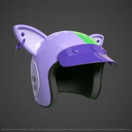 A reference image of a Roxy racing helmet.