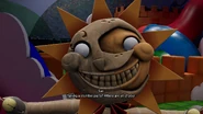 Sun carrying the player through the Daycare.