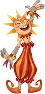 A fullbody decal of Sun.